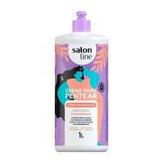 Imagem de Creme Para Pentear Salon Line Super Desembaraço 1L