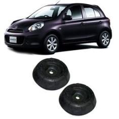 Imagem de Coxim do Amortecedor Nissan March Dianteiro 2012 Até 2015 O Par