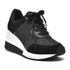 Imagem de Tênis Feminino Anabela Via Marte Com Salto Alto Casual 046-008