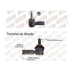 Imagem de Terminal de Direção Gm Onix Sonic Spin 2012 em diante Prisma 2013 em diante Cobalt 2011 em diante