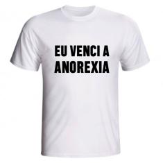 Imagem de Camiseta Eu Venci A Anorexia Acima Do Peso Humor