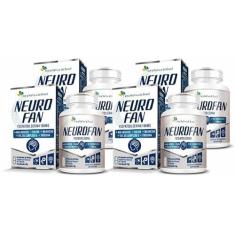 Imagem de 4x Neurofan Fosfatidilserina (Colina, Tirosina, Inositol, Taurina, Magnésio e Comp B) 60 Caps Flora Nativa