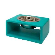 Imagem de Comedouro Hello Pet Modern Rosa Para Cães E Gatos - Tamanho G