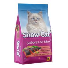 Imagem de Ração Seca Snow Cat Sabores do Mar para Gatos Adultos - 10,1 Kg