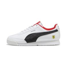 Imagem de PUMA Ferrari Roma Via Tênis masculino, Branco/preto, 42