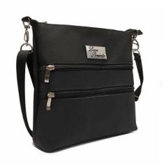 Imagem de Bolsa De Couro Feminina Transversal-Feminino