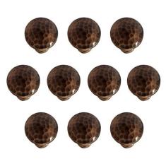 Imagem de Adonai Hardware Puxadores de armário de cozinha de ferro fundido antigo Adin (3,5 cm x pacote com 10) para portas de celeiro de madeira vintage, armários, guarda-roupas, armários, móveis, galpões e ferragens de gaveta