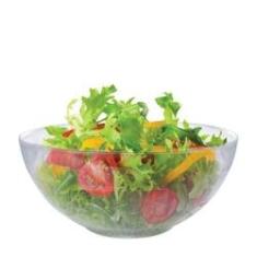Imagem de Saladeira de Vidro Redonda 21cm Ruvolo - Tigela Bowl Gourmet