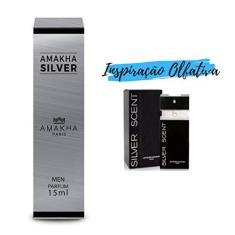 Imagem de Perfume Masculino de Bolso Silver Amakha Paris