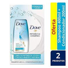 Imagem de Kit Dove Oxigênio Shampoo 400ml + Condicionador 200ml