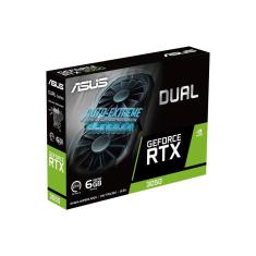 Imagem de Placa de Vídeo Asus Dual Geforce rtx 3050 6GB GDDR6 96Bits - 90YV0K61-M0NA00