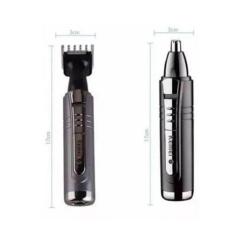 Imagem de Maquina Aparador Barba Nariz Orelha Sombrancelhas Sem Fio Recarregável