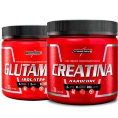 Imagem de Creatina Pura 300G + Glutamina Pura 300G Integralmedica
