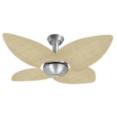 Imagem de Ventilador De Teto Office Jet Aspen Venti-Delta 4Pás Rattan Natural