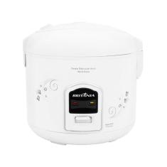 Imagem de Panela Elétrica Arrozeira a Vapor Britânia PA10 Prime Branca 10 Xícaras 700W