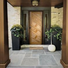 Imagem de Kit Porta de Madeira 210x82cm Batente 16cm Spazio Eco Uniportas  Natural