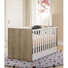 Imagem de Berço Mini Cama Q Encanto Carvalho Qmovi