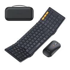 Imagem de Combo de teclado e mouse ProtoArc XKM01 dobrável em tamanho real