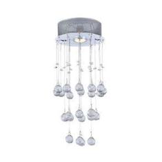 Imagem de Plafon de Cristal Taschibra Alfa Redondo 1XGU10