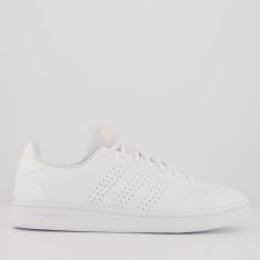Imagem de Tênis Adidas Advantage Base Feminino Branco e Bege-Feminino