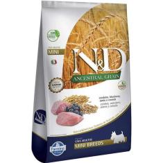Imagem de Ração Farmina N&D Ancestral Grain Cordeiro Cães Adultos Raças Pequenas - 2,5 Kg