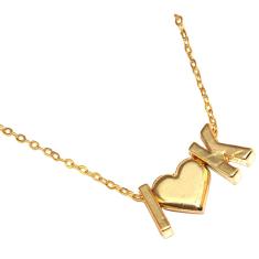 Imagem de Colar Cordão Minha Inicial K Love Folheado Lembrancinha