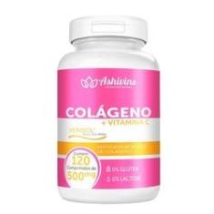 Imagem de Colágeno Verisol + Vitamina C - Ashivins - 120 comp. - 500 mg