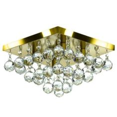 Imagem de Lustre De Cristal Legitimo Classic Square 30x30  - Marryluz
