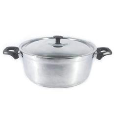 Imagem de Caçarola Panela Alça Baquelite Alumínio Fundido Polido 24Cm