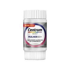 Imagem de Centrum Select Mulher 50 mais Multivitamínico De A a Zinco, Suplemento Alimentar, 60 comprimidos