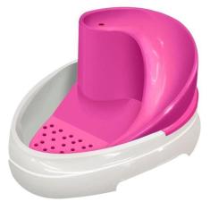 Imagem de Fonte Cascata Bebedouro Purificador Cão Gato Rosa 110 V - Raiapet