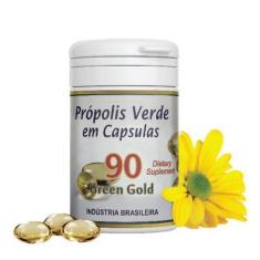 Imagem de Própolis Green Gold (300Mg) 90 Cápsulas - Apis Brasil