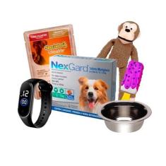Imagem de Nexgard Antipulgas Cães 10 A 25KG C/3 Comprimidos + Surpresa
