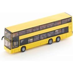 Imagem de Miniatura 1:87 Ônibus MAN Double Decker City Siku Detalhado, Amarelo