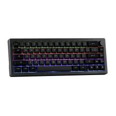 Imagem de Teclado para jogos epomaker EK68 65% Wireless Gasket Black Silver