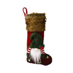 Imagem de Meias de Natal Presente Rudolph Boneca Sem Rosto Sacos de Goblin Decorações de Natal Enfeites Meias Saco de