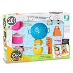 Imagem de Jogo De Cozinha Infantil Panelinhas Doce Cozinha - Nig - Nig Brinquedo