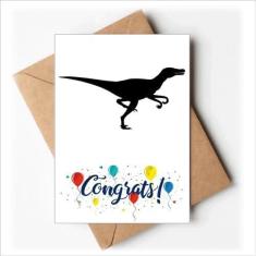 Imagem de DIYthinker Dinossauro bs miniatura b cartões de casamento parabéns cumprimentos envelopes