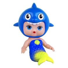 Imagem de Boneca Bebê Acqua Toys Tubarãozinho 477 - Super Toys - Supertoys