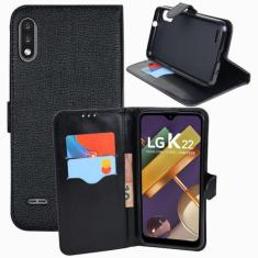 Imagem de Capa Carteira + Capa Emborrachada Lg K22 K200bmw 6.2 - Cell In Power25