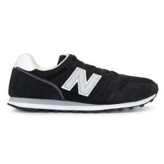 Imagem de TENIS NEW BALANCE 373V2 MASCULINO BLACK/SILVER, Calçados Masculinos, PRETO/PRATA, 39