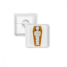 Imagem de Egypt Mummy Coffin teclado mecânico padrão de ilustração PBT kit de atualização para jogos