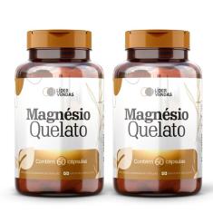 Imagem de Magnésio Quelato c/ 60 Cápsulas Kit 2 Potes