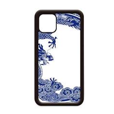 Imagem de Capa de celular Blue Dragon da cultura chinesa para iPhone 12 Pro Max para Apple Mini Mobile Case
