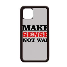 Imagem de Capa Love Peace World Make Sense Not War para iPhone 12 Pro Max para Apple Mini Mobile Case Shell