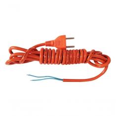 Imagem de Cabo Fio Secador Cabelo 2x1,0x3mt 10a Taiff Laranj