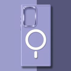 Imagem de Para Samsung S23 S22 S21 Plus Note 20 Capa de telefone de silicone ultra magnética para Samsung S23Plus S23Ultra capa protetora, b, para Samsung Note 20