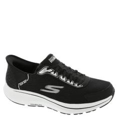 Imagem de Skechers Tênis masculino Hands Free Slip-ins Go Run Consistent 2.0 Empower, Preto/branco, 42