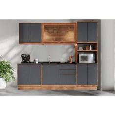 Imagem de Cozinha Completa Versalis 6 Peças (2Aéreos+2Balcões+1TorreQuente+1Comp
