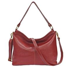 Imagem de Bolsa Feminina Tiracolo Transversal Média Couro Shopbag 